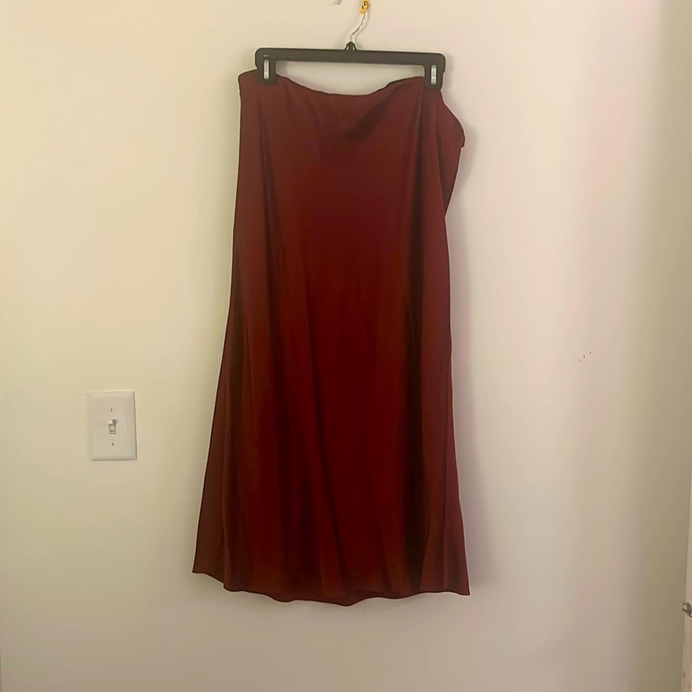 Madewell Satin Skirt